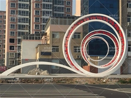 不銹鋼雕塑制作廠家案例十四