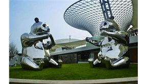 卡通狗不銹鋼雕塑制作需要多長